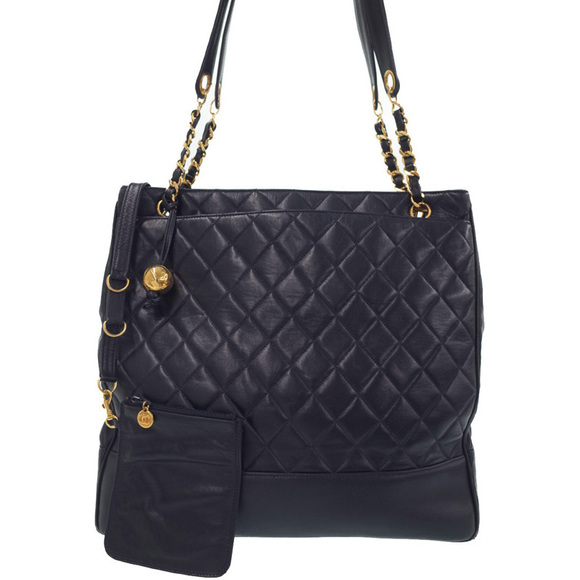 Chanel Matelasse Shoulder Bag Black - Picture 1 of 9
